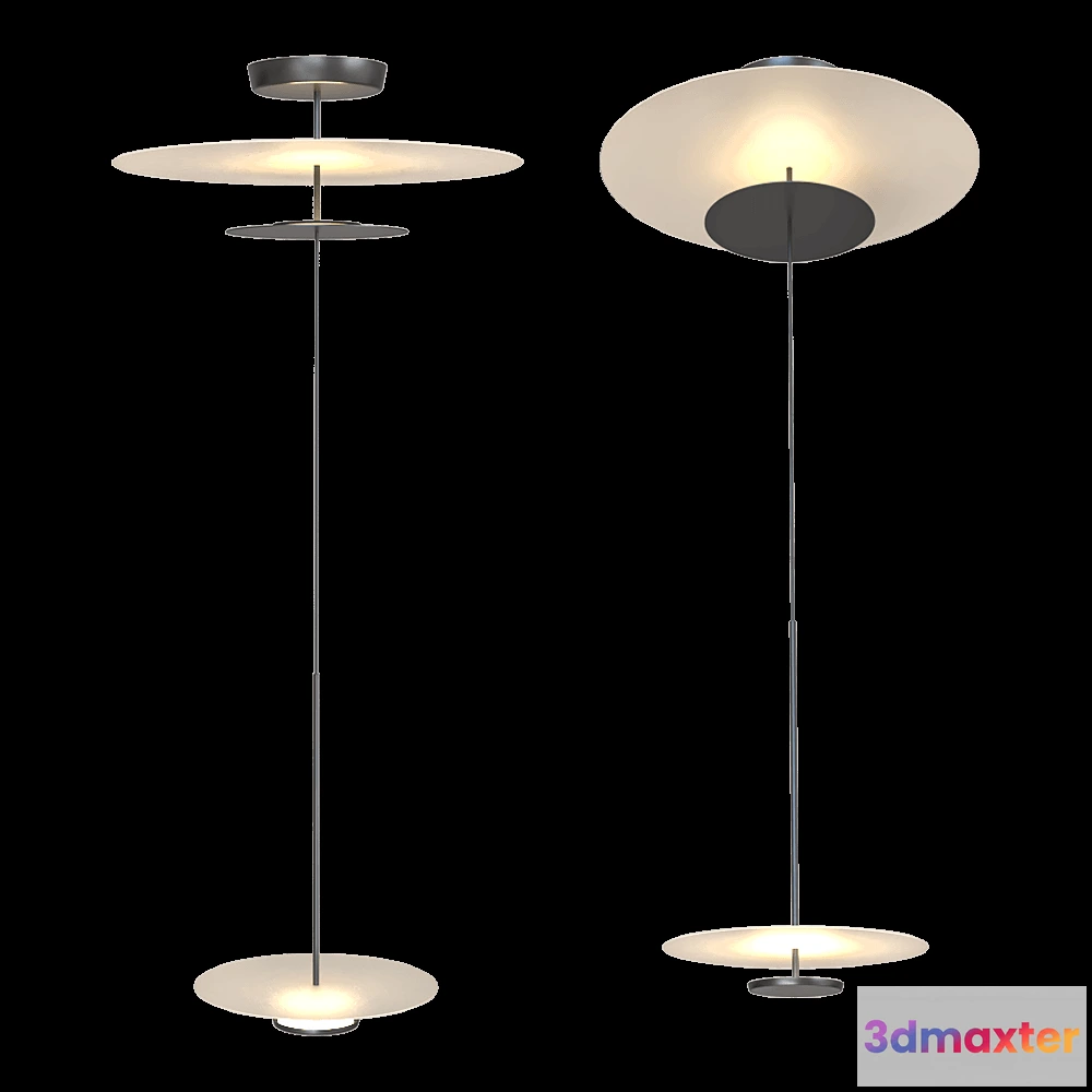 1655596 - Vibia - Подвесной светильник Flat 5930 3D Max