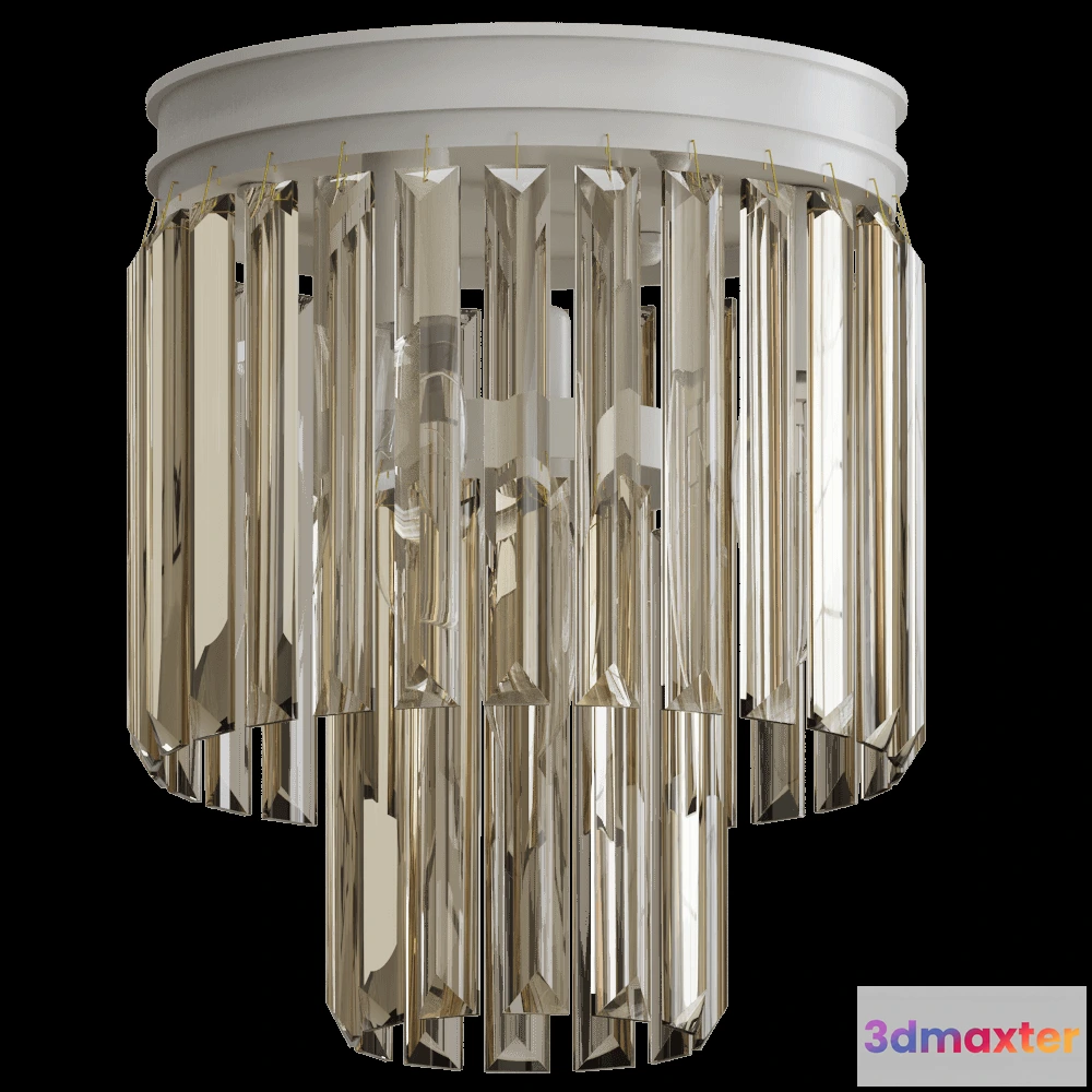 1655708 - Vitaluce - Ceiling lamp V5154-0-3+1PL 3D Max