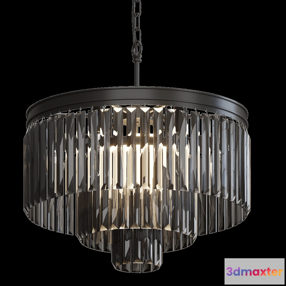 1655710 - Vitaluce - Chandelier V5155-1-6+3+1 3D Max