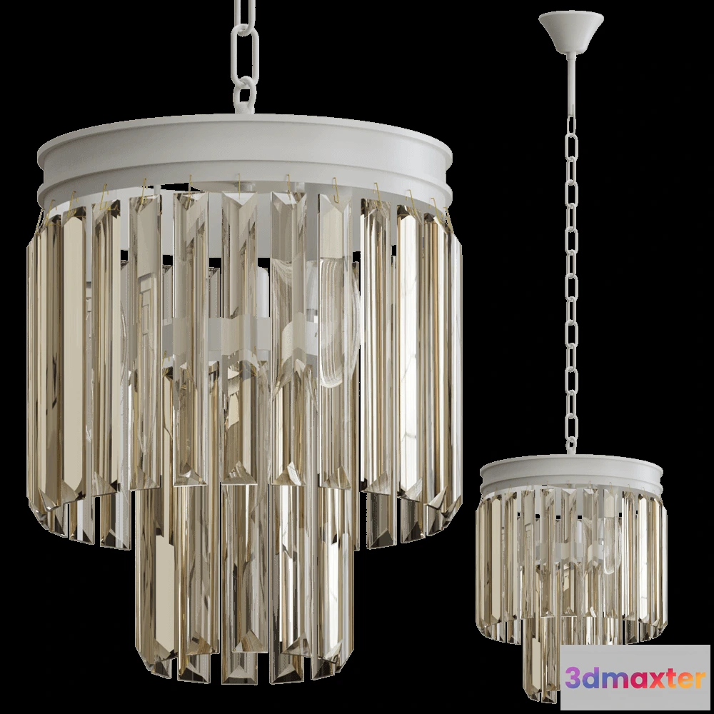 1655712 - Vitaluce - Chandelier art. V5154-0+3+1 3D Max