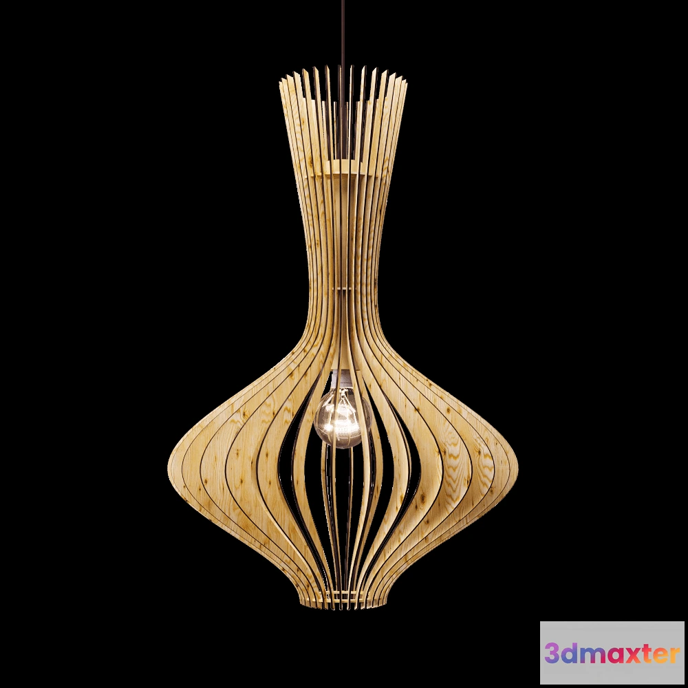 1655734 - WasserKRAFT - Pendant lamp Arabica 1 3D Max