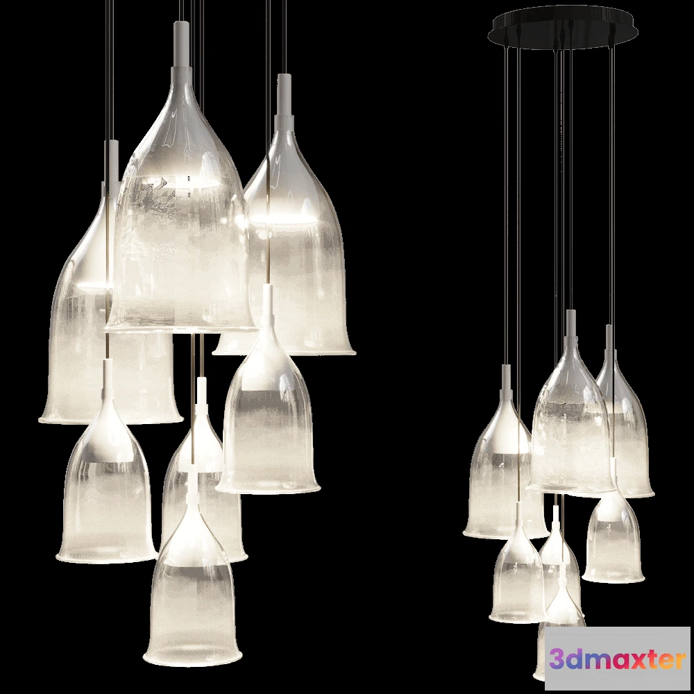 1655750 - Wilkhahn - Pendant lamp Nola S7 3D Max