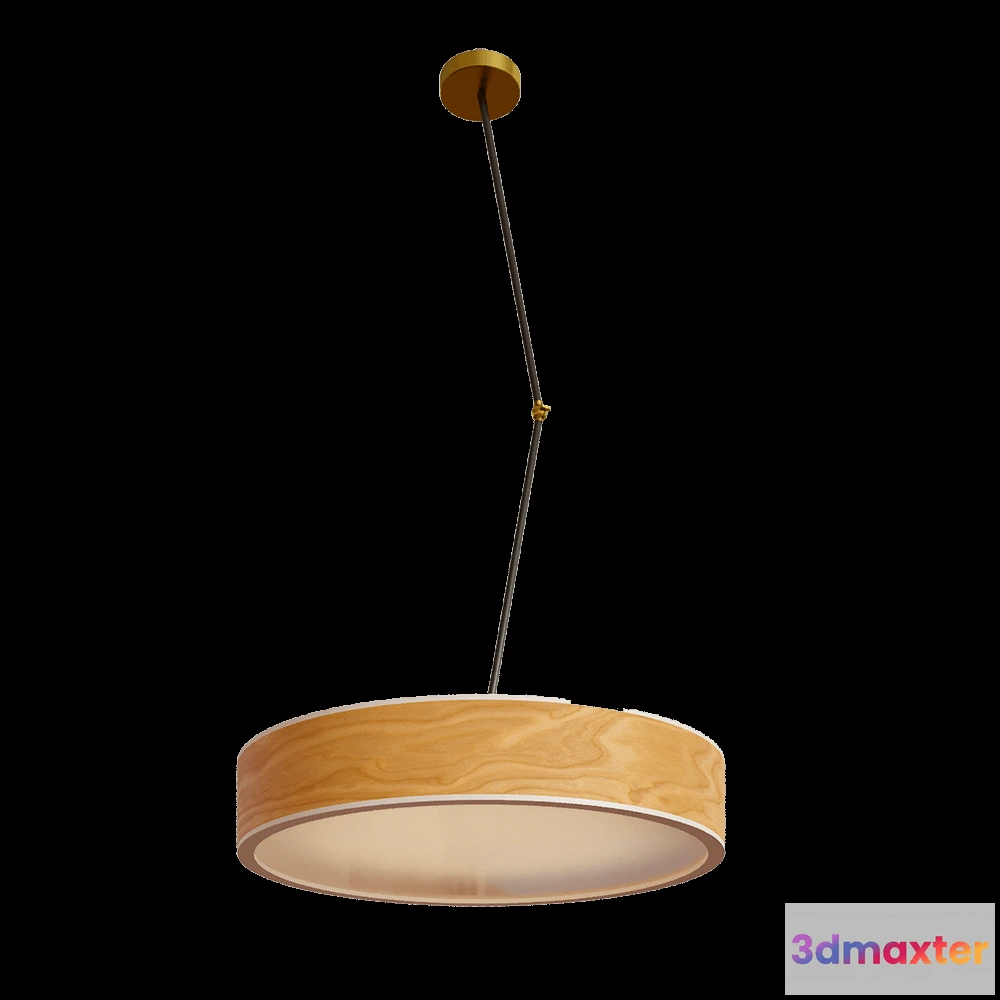 1655752 - Woodled - Pendant lamp Galactic Jupiter 2 3D Max