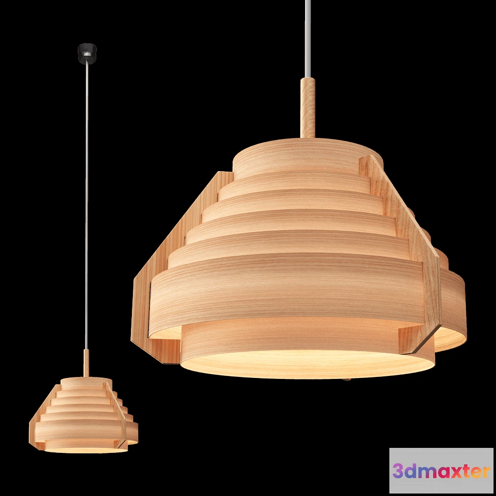 1655778 - YAMAGIWA - Pendant lamp Jakobsson 440 3D Max