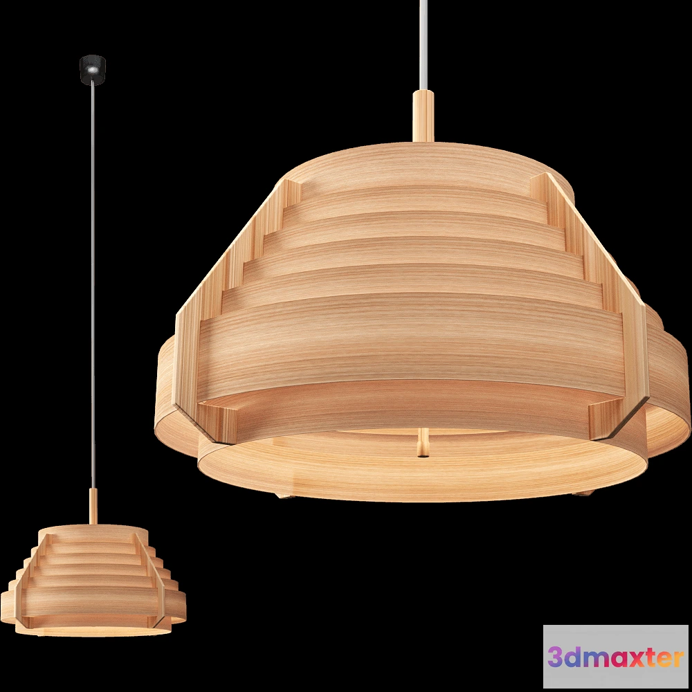 1655780 - YAMAGIWA - Pendant lamp Jakobsson 540 3D Max