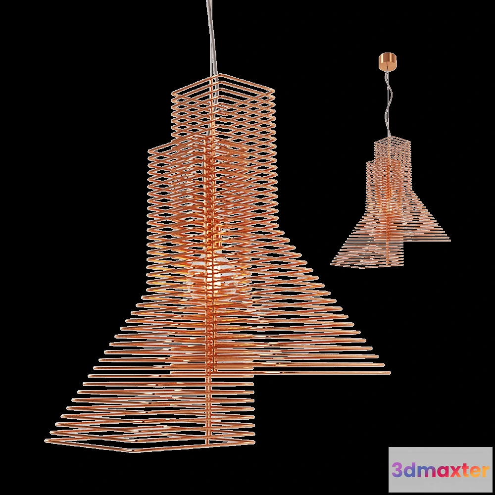 1655808 - Zava - Ceiling lamp GROWN 3D Max
