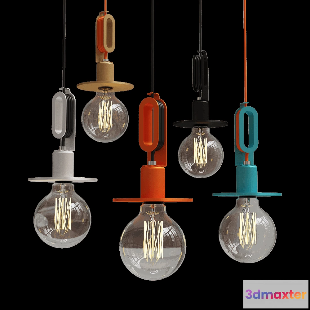 1655818 - Zava - Driyos Naked Suspension Lamp 3D Max