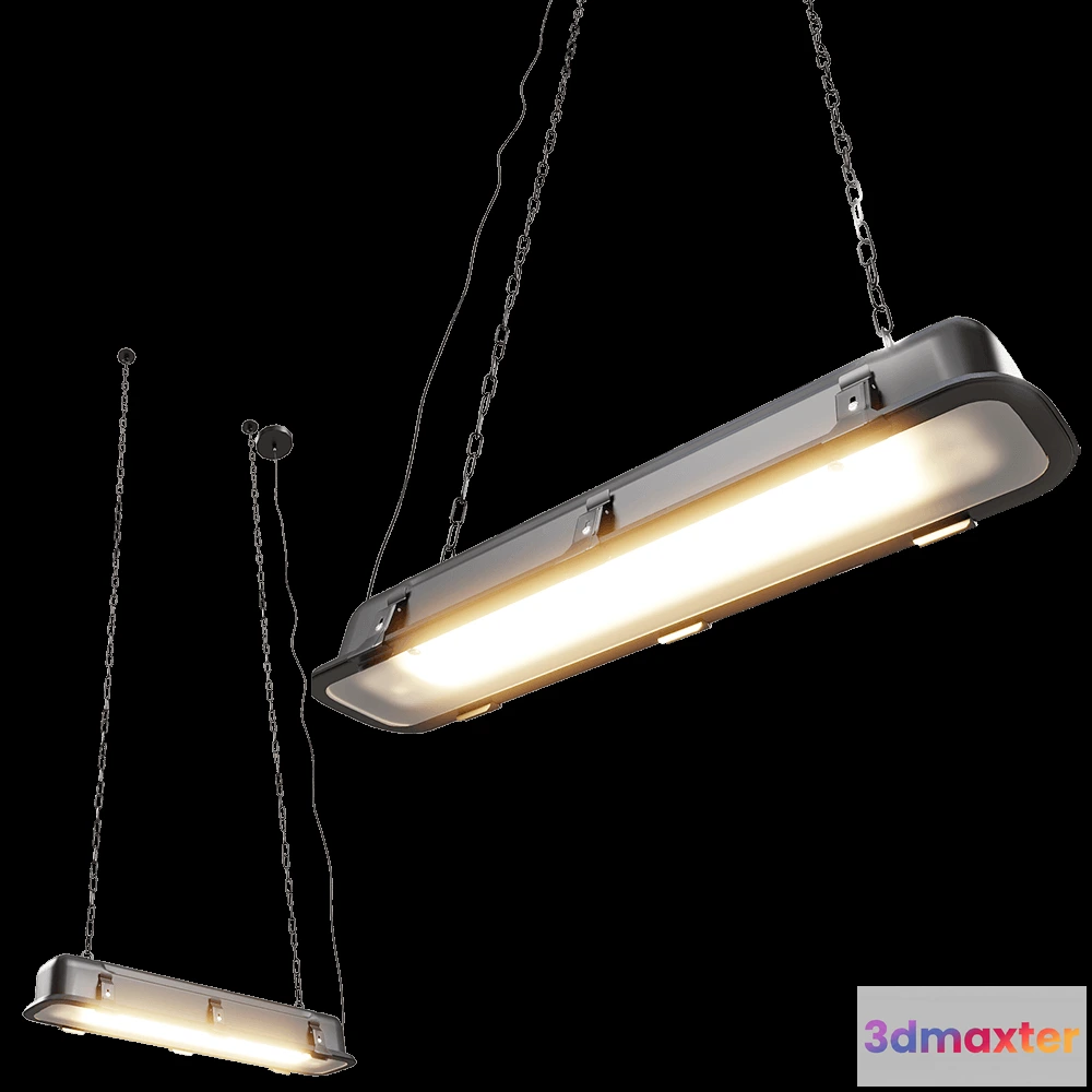 1655856 - Zuiver Group   - Pendant lamp G.T.A. L black 3D Max