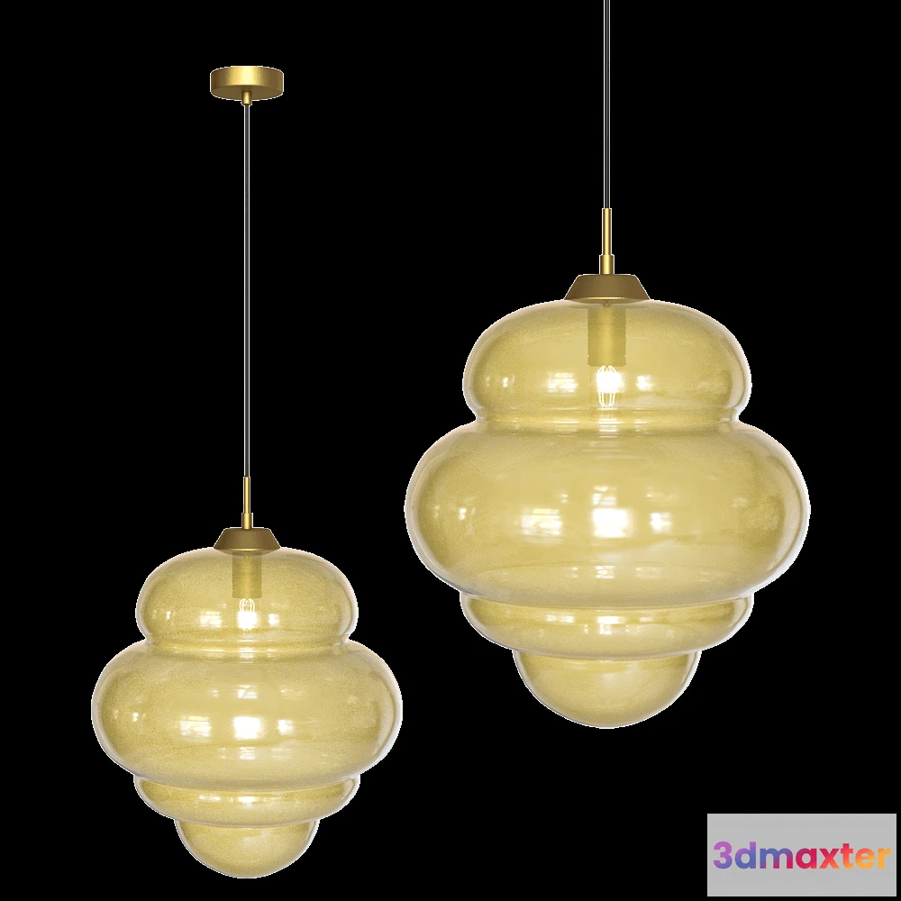 1655910 - ZZOK - Pendant lamp PALMA 0507PLB-1SH 3D Max