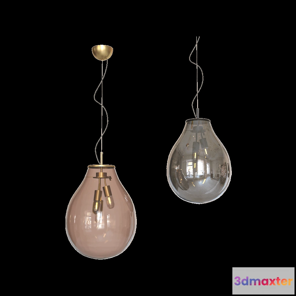 1655918 - ZZOK - Pendant lamp PALMA 0503PL 3D Max