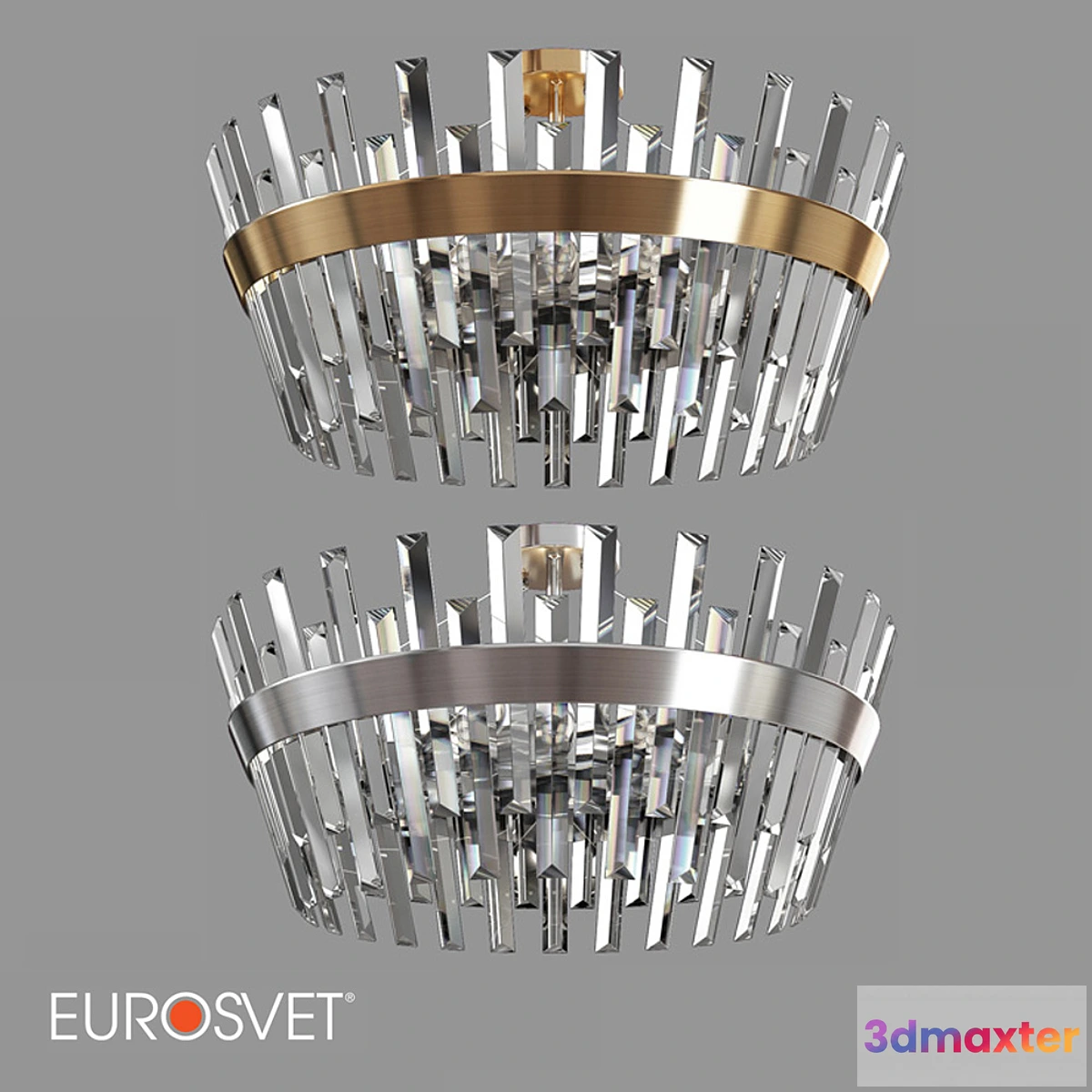 569386 - OM Ceiling chandelier with crystal Eurosvet 10111_8 Steccato