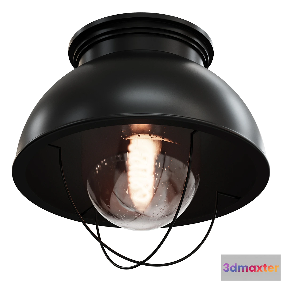 614247 - Chandelier NANTUCKET CEILING LIGHT SKU FM0401 BLACK lamp