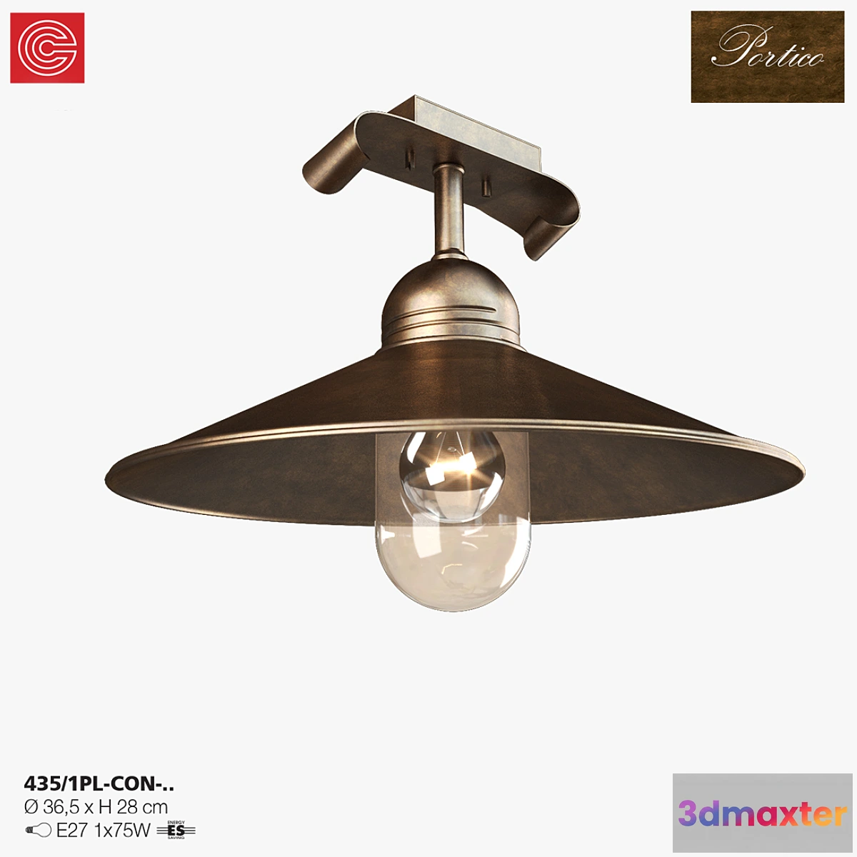 644953 - Chandelier Cremasco illuminazione Portico art.435