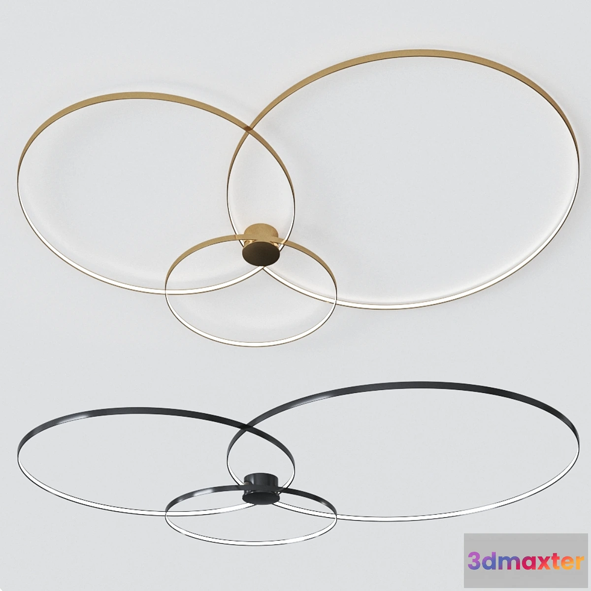 713020 - RINGS Ceiling lamp By ZAVA