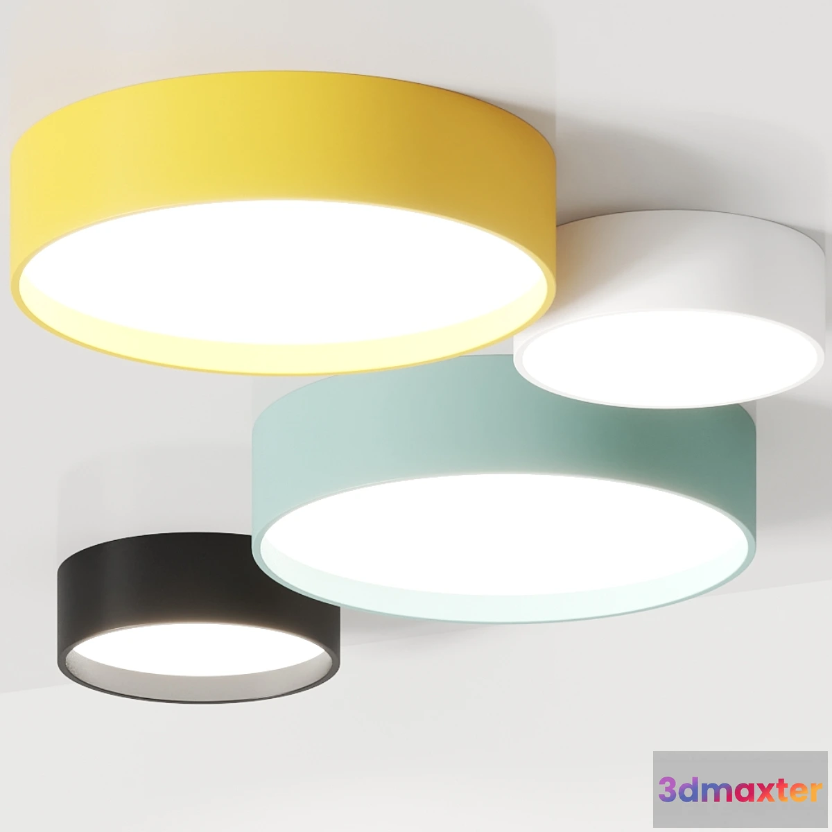 838830 - Louis Poulsen LP Circle Ceiling Lamps