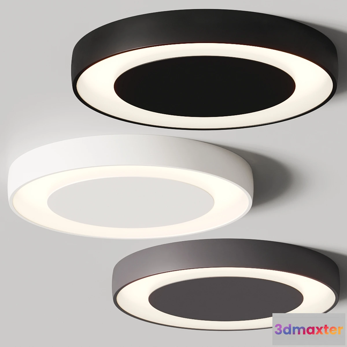 859165 - Modular Lighting Instruments Flat Moon Eclips Ceiling Lamps - No.2