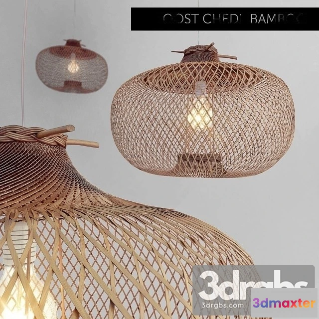 981966 - Bamboo Ceiling Lamp