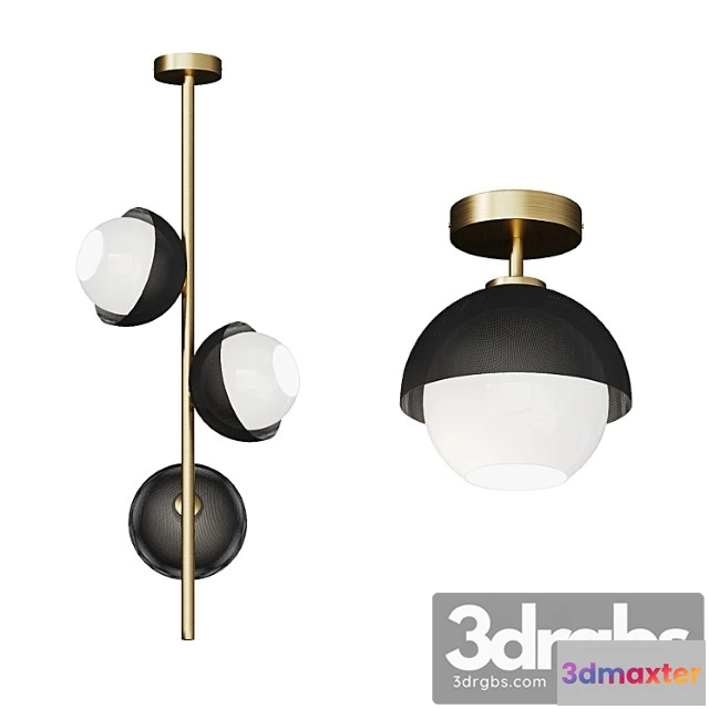 981998 - Ceiling lamp with metal frame craig