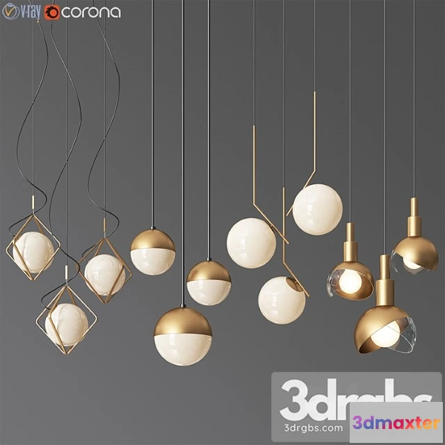 982004 - Ceiling Light Collection 5 4 Type
