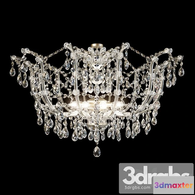 982028 - Chandelier due effe 8 lamp