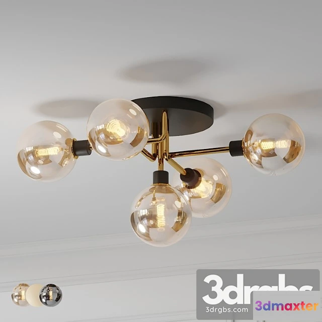 982256 - Mid Century Style Ceiling Lamp
