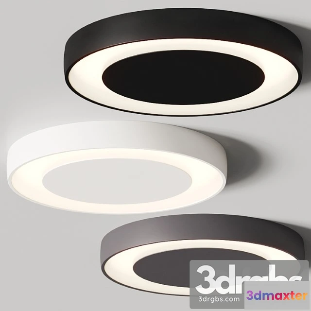 982268 - Modular lighting instruments flat moon eclips ceiling lamps