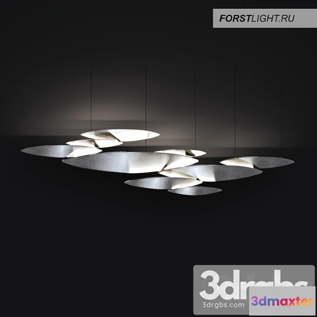 982304 - Pendant lamp forstlight i lucci argentati 14