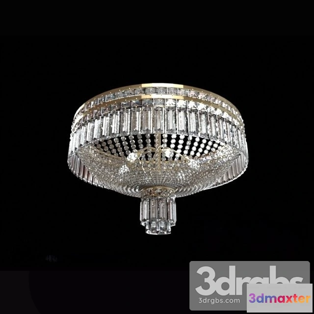 982326 - Round Crystal Lamp