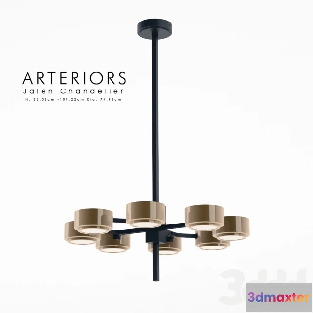 1072900 - Arteriors Home Jalen Chandelier - 206457