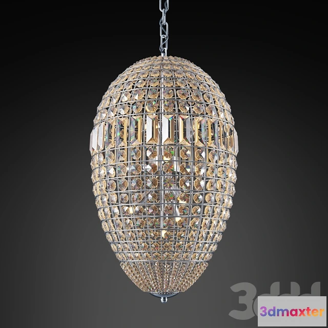 1082130 - GRAMERCY HOME - ELMER CRYSTAL CHANDELIER CH084-10 - 215687