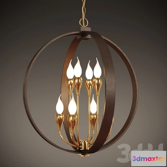 1082158 - GRAMERCY HOME - LINNETTE CHANDELIER CH107-8 - 215715