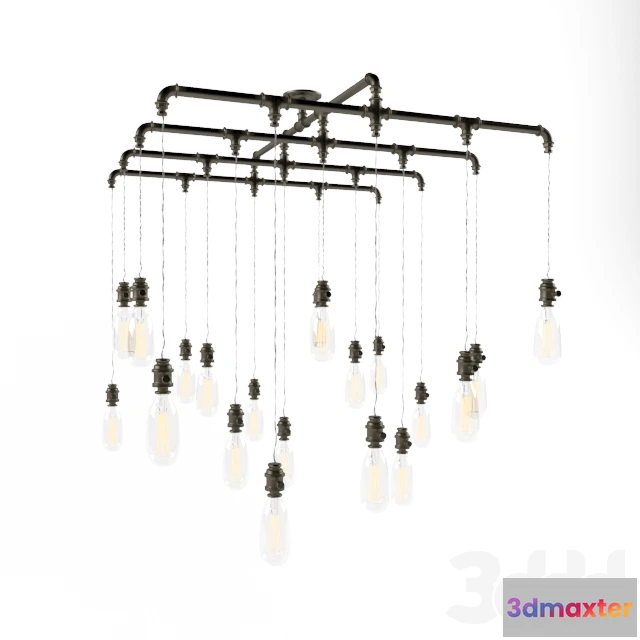 1088968 - Pipe Chandelier - 222525