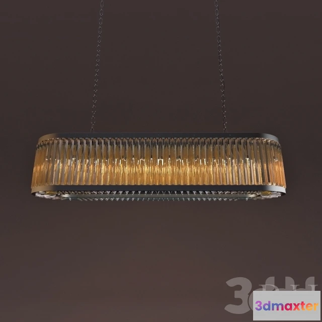 1089996 - Rectangular Chandelier 68290404 IRON - 223553