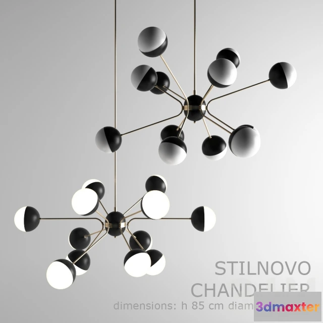 1092612 - STILNOVO CHANDELIER SPUTNIK - 226169