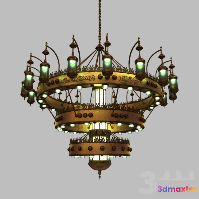 1093518 - The Holy Mosque Chandelier - 227075