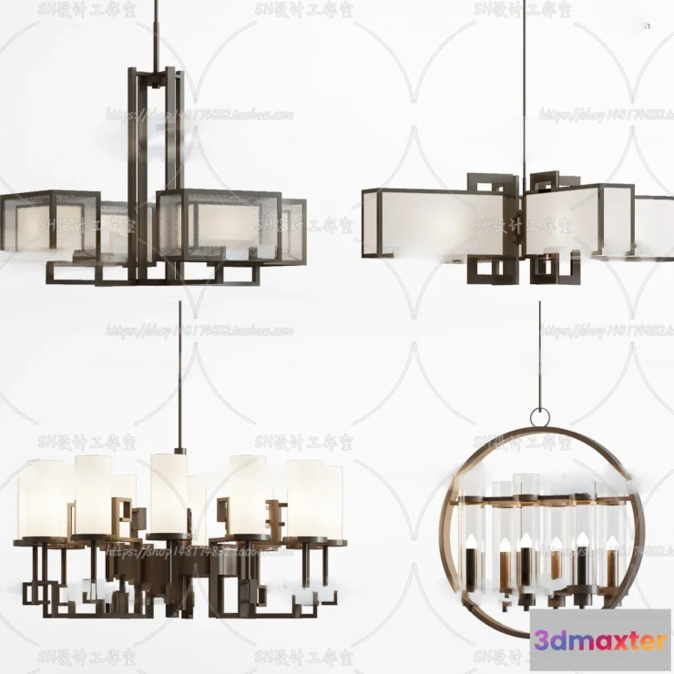 1138344 - Lights - Chandelier 3D Models - 0002