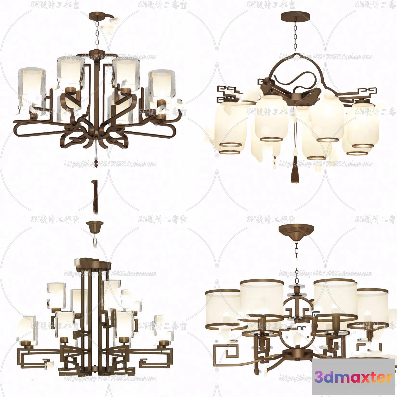 1138346 - Lights - Chandelier 3D Models - 0003