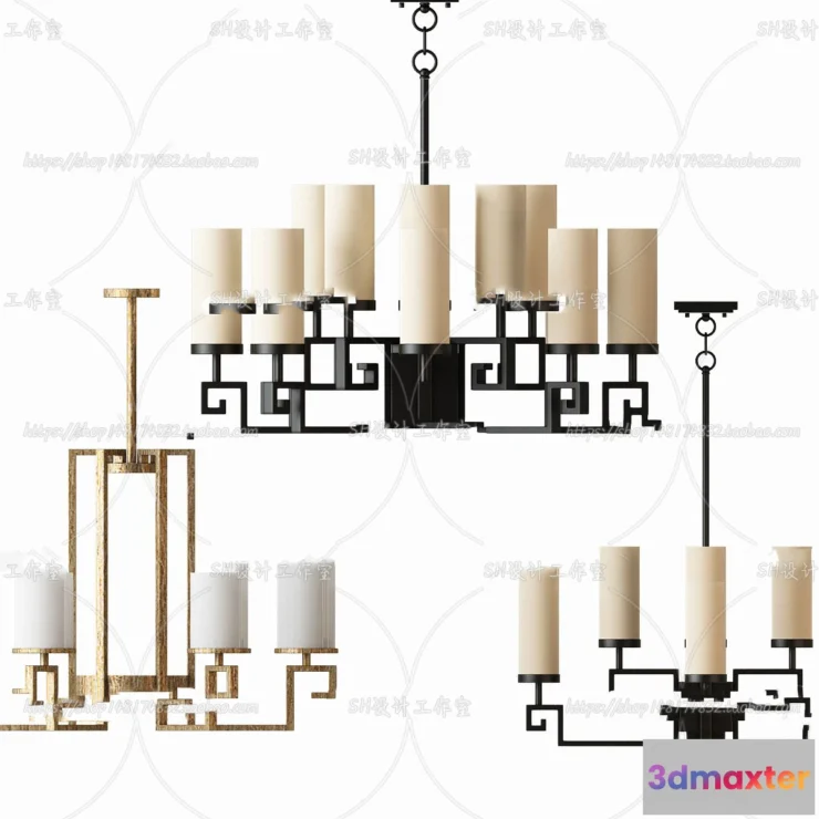 1138362 - Lights - Chandelier 3D Models - 0011