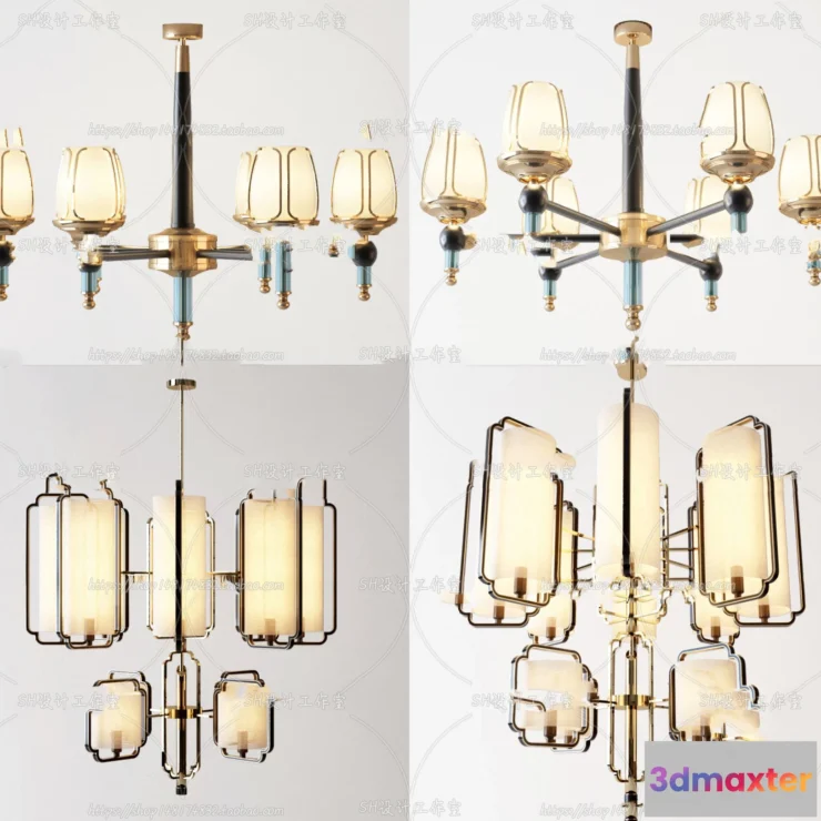 1138364 - Lights - Chandelier 3D Models - 0012