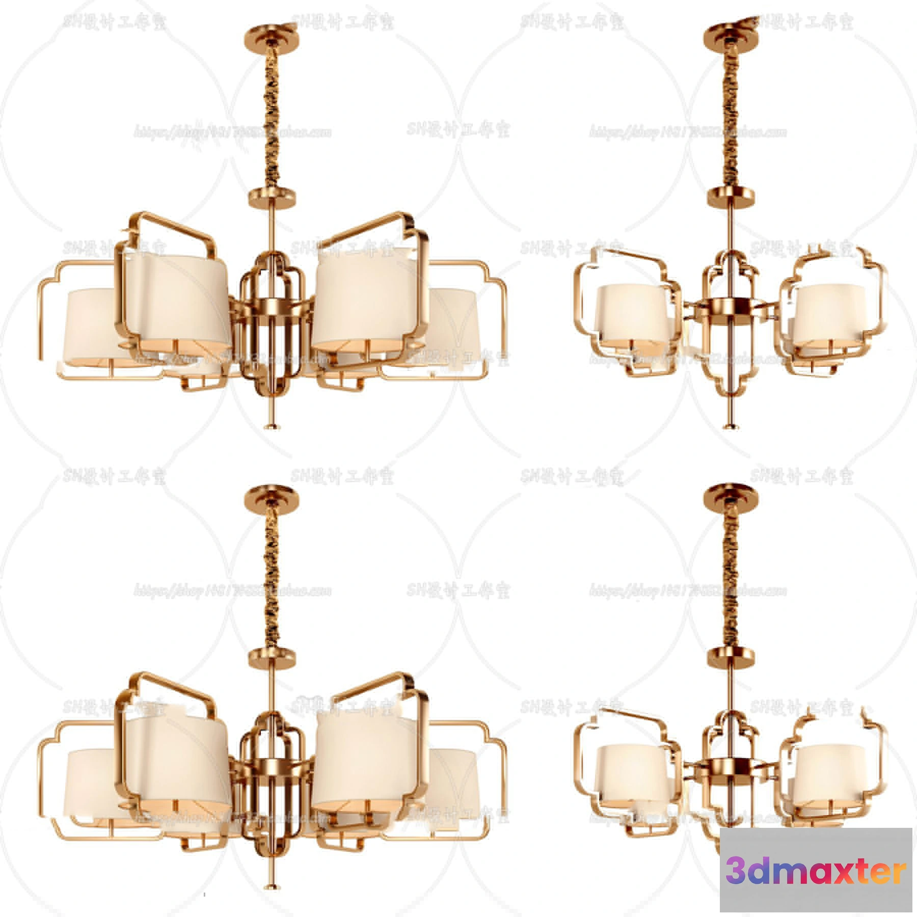 1138366 - Lights - Chandelier 3D Models - 0013