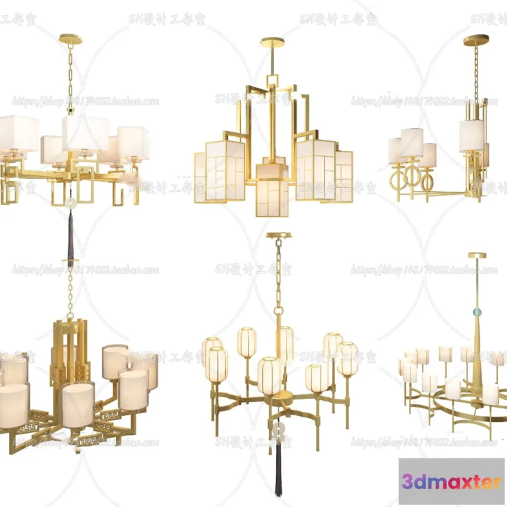 1138386 - Lights - Chandelier 3D Models - 0023