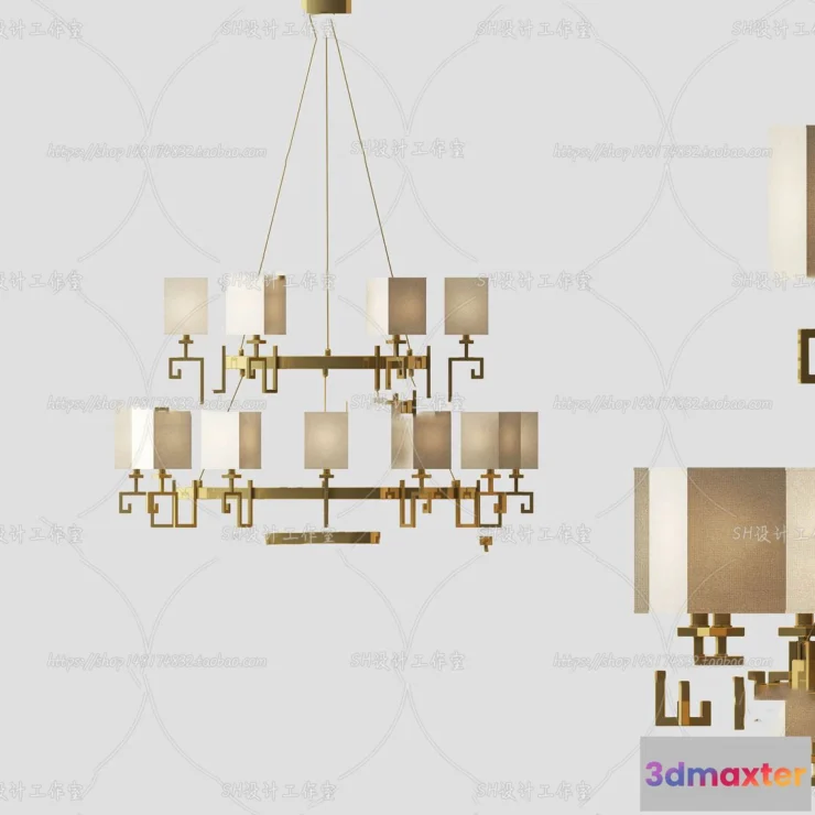 1138388 - Lights - Chandelier 3D Models - 0024