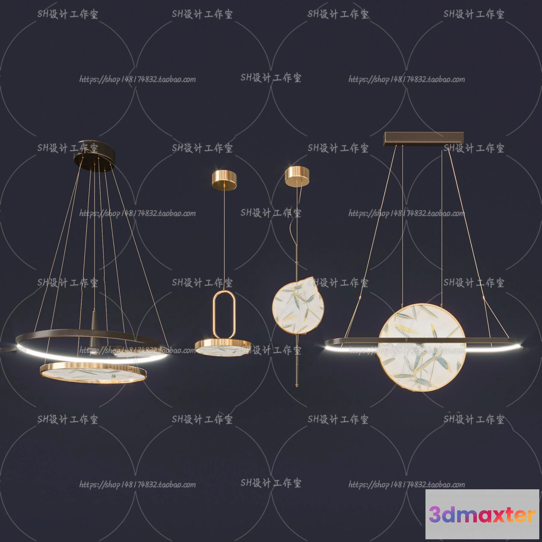 1138450 - Lights - Chandelier 3D Models - 0055
