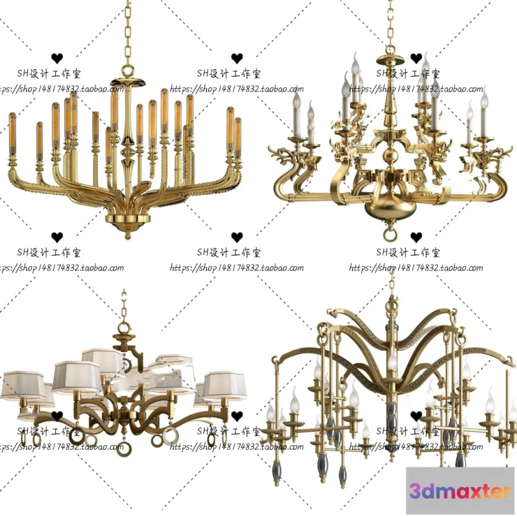 1138502 - Lights - Chandelier 3D Models - 0081