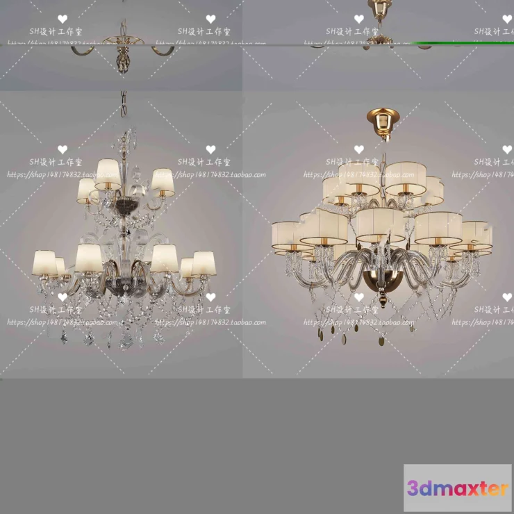 1138504 - Lights - Chandelier 3D Models - 0082