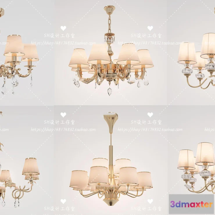 1138514 - Lights - Chandelier 3D Models - 0087
