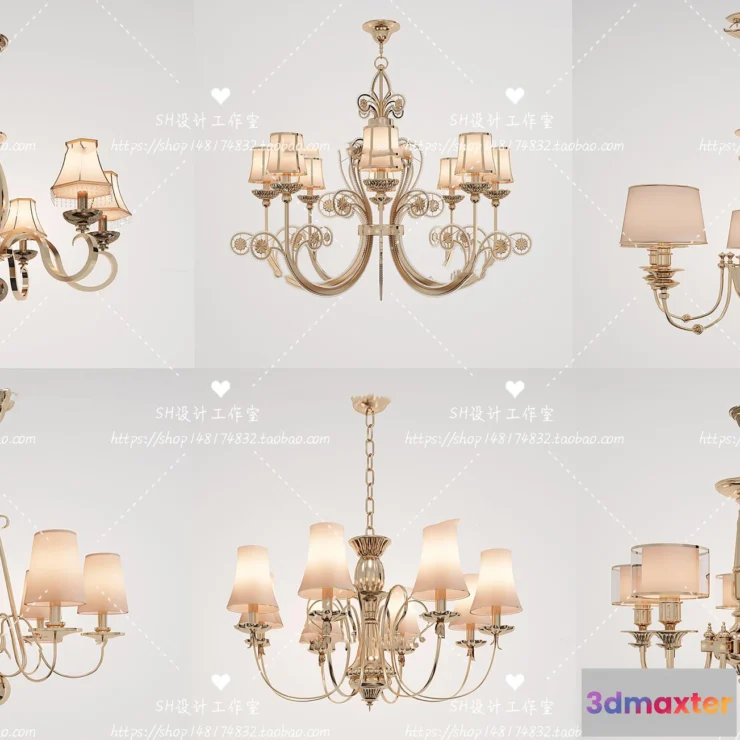 1138520 - Lights - Chandelier 3D Models - 0090
