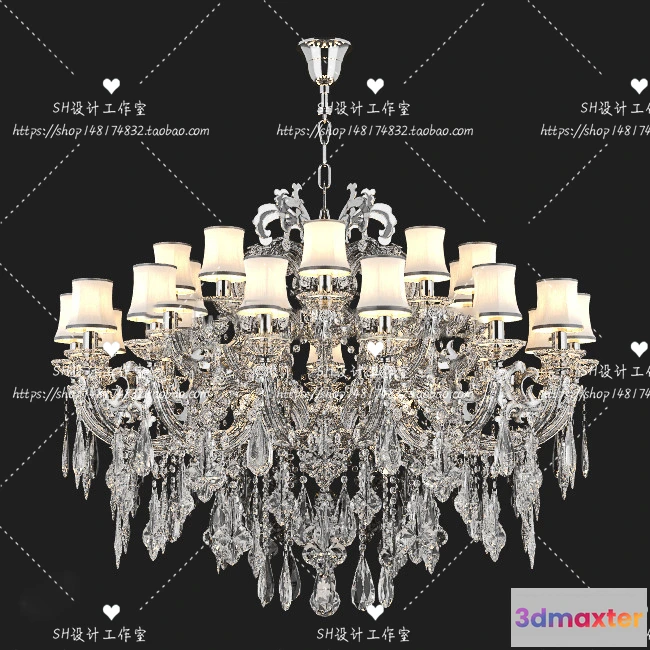 1138540 - Lights - Chandelier 3D Models - 0100