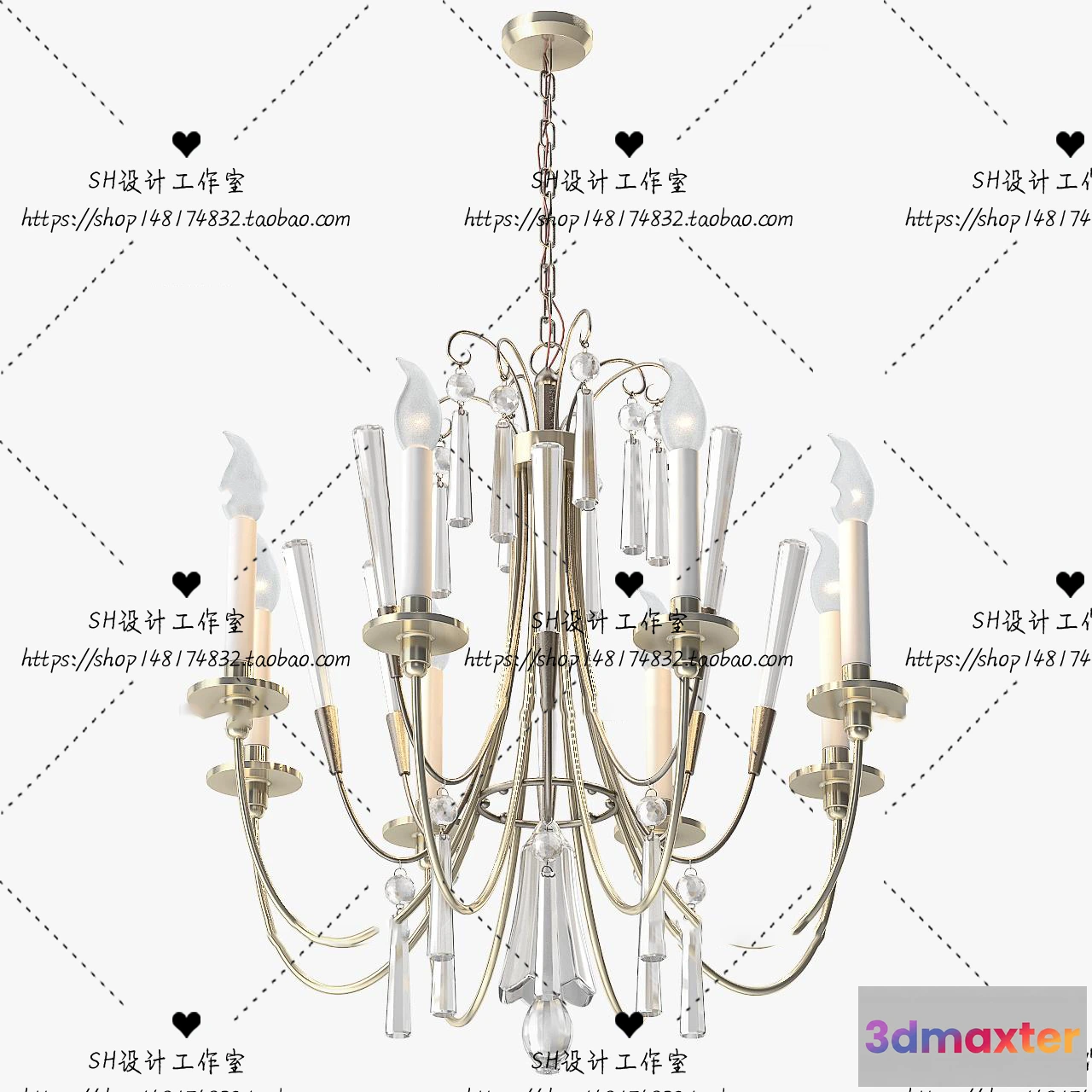 1138544 - Lights - Chandelier 3D Models - 0102