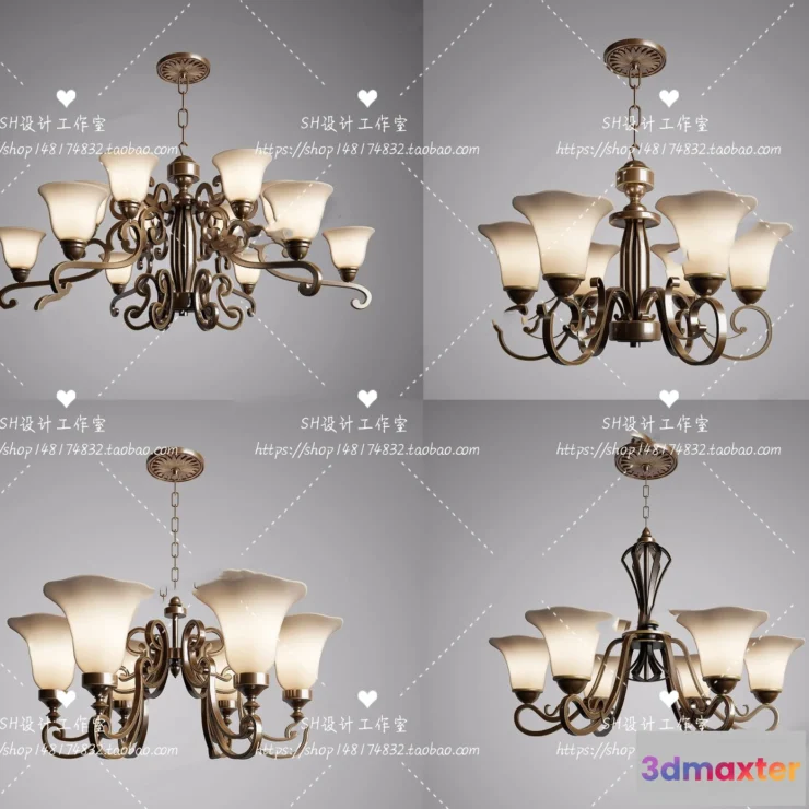 1138548 - Lights - Chandelier 3D Models - 0104